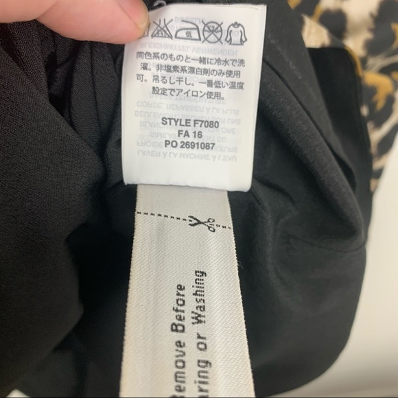 JCREW Leopard Print Sleeveless A-line Dress Size 2 - Picture 9 of 13